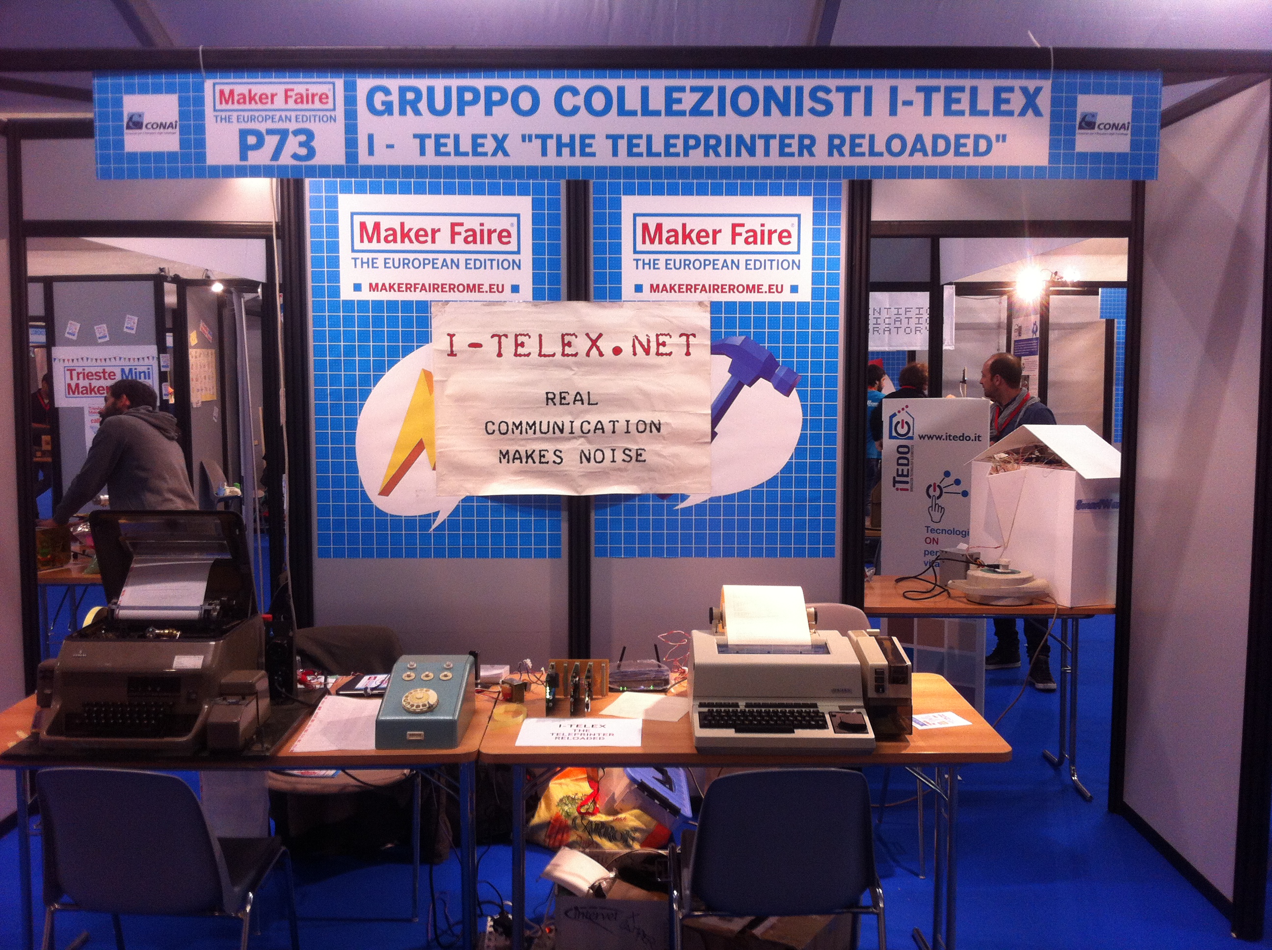 I-Telex the teleprinter RELOADED project image