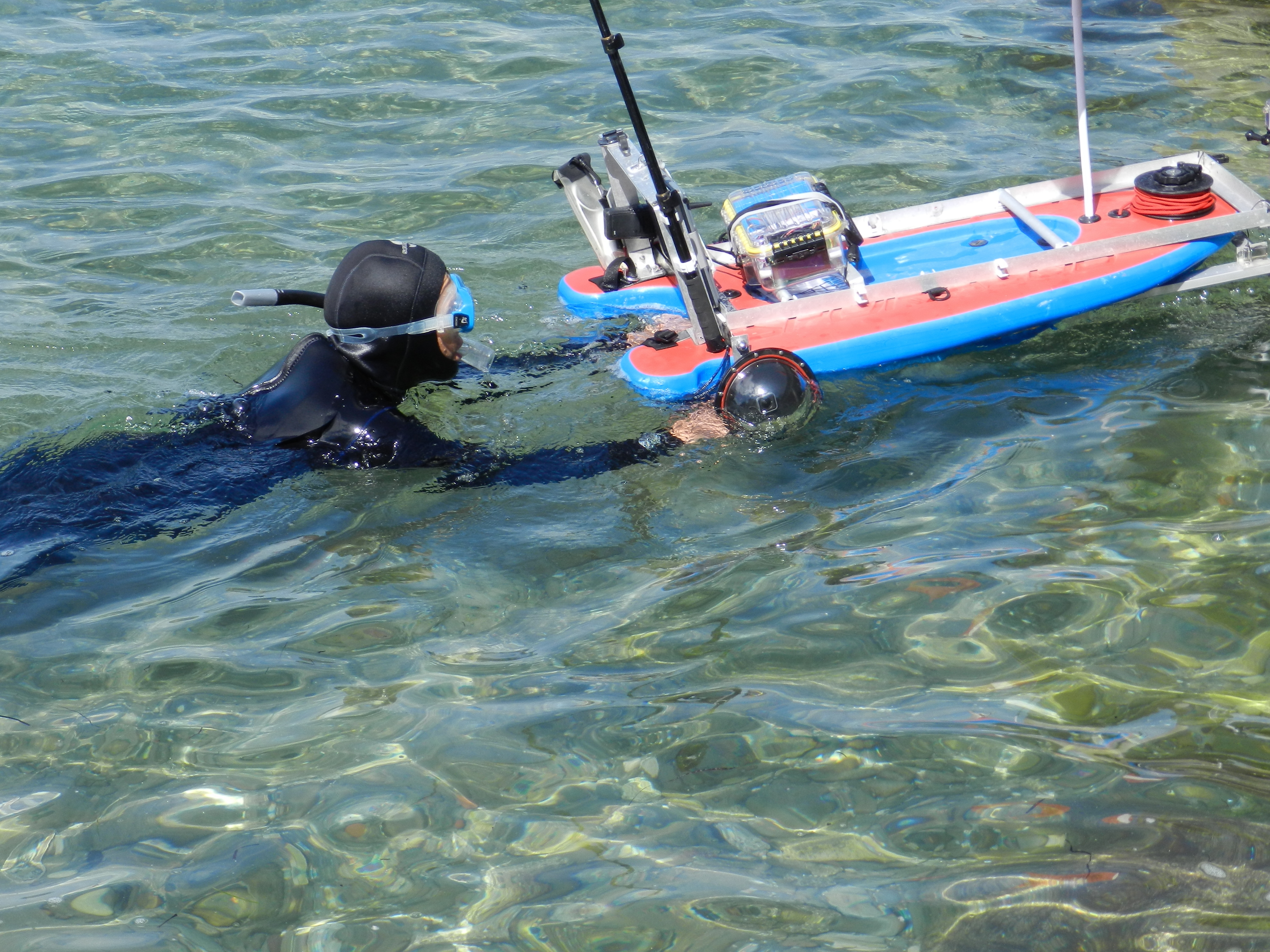 Teleswim: gli strumenti di aiuto al rilievo geomorfologico a nuoto delle coste project image