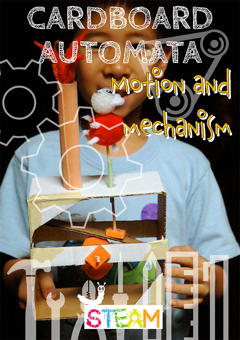 Cardboard automata project image
