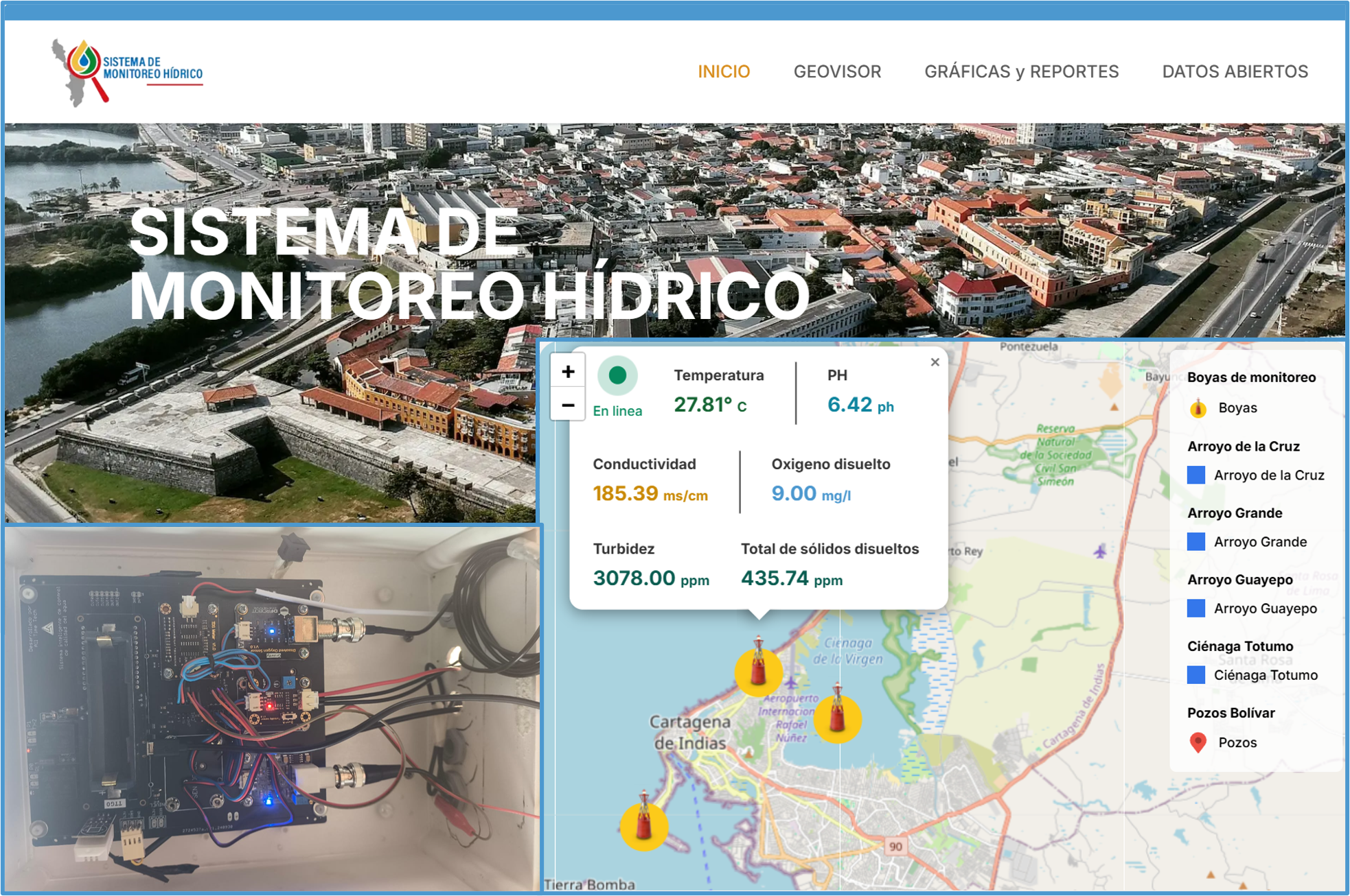 Open-access and low-cost water monitoring system for developing countries project image