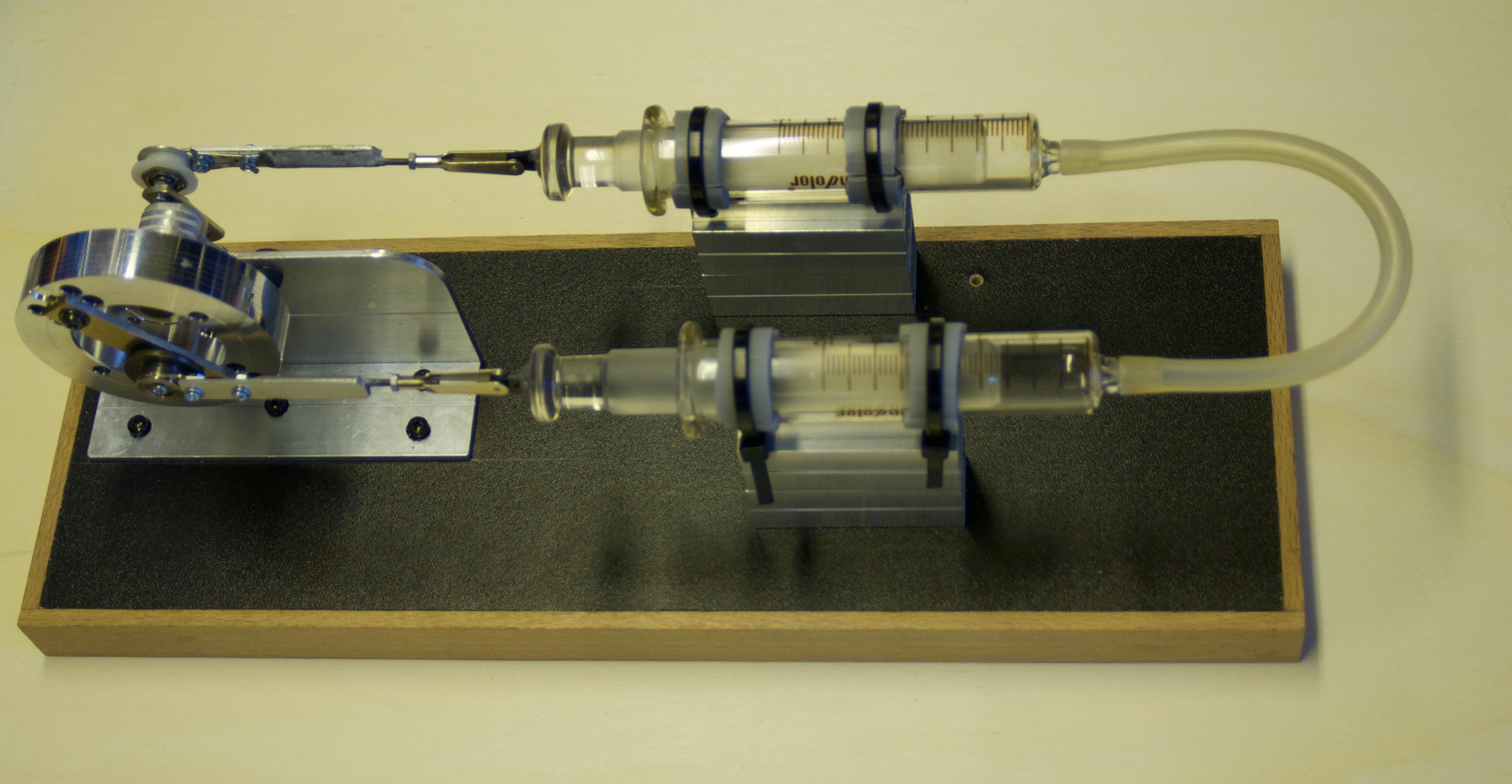 DIY Stirling Syringe Engine project image