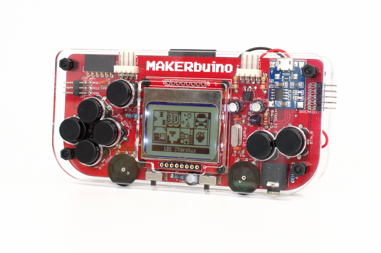 MAKERbuino - a DIY game console project image